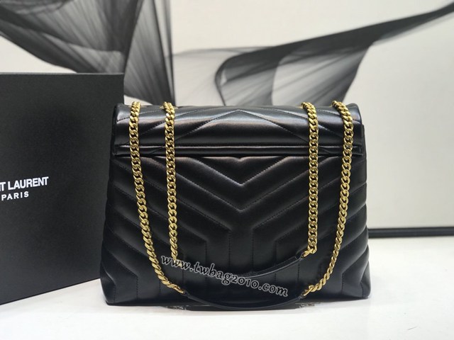 YSL专柜款女包 聖羅蘭經典款LouLou Y大號形挎包 YSL肩背斜挎包 459749  jjh1195